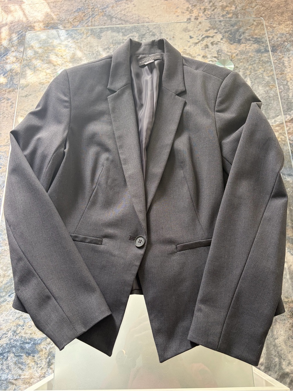 Simply Styled Women's Gray Blazer